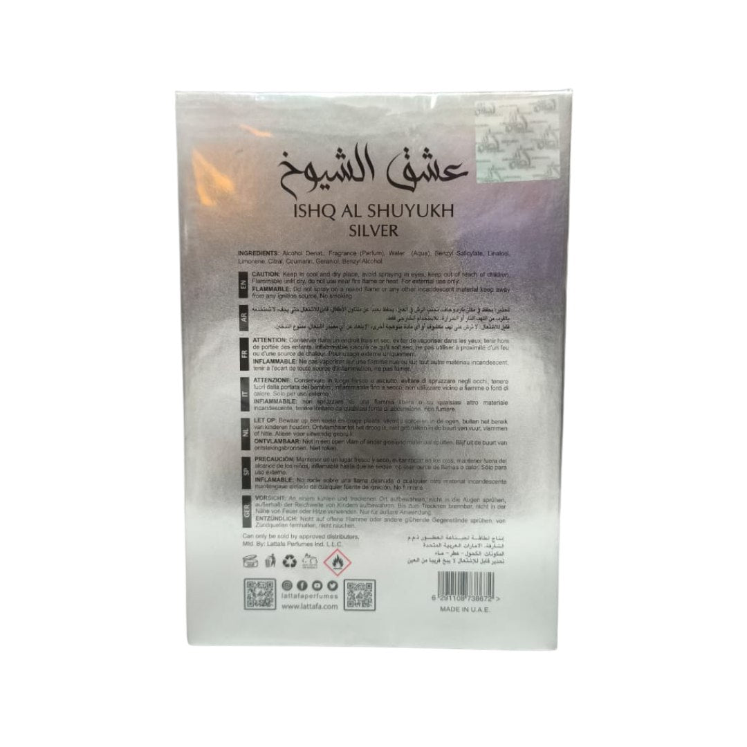 Ishq Al Shuyukh Silver – Lattafa