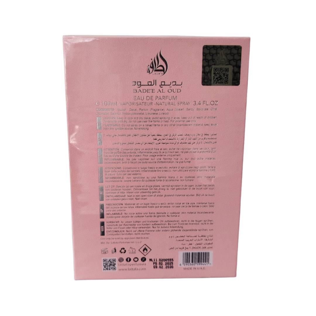 BADEE AL OUD – NOBLE BLUSH by Lattafa