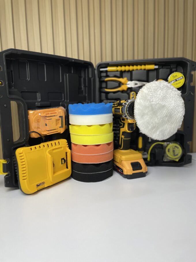 Kit de Taladro + Kit Polichador