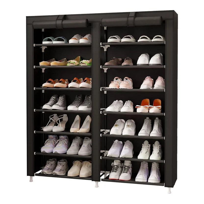 Zapatera Organizador Closet Zapatos 6 Niveles Doble 36 Par