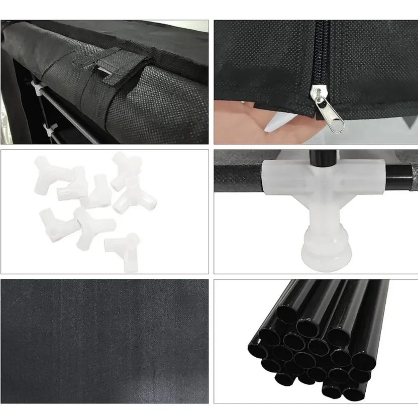 Zapatera Organizador Closet Zapatos 6 Niveles Doble 36 Par